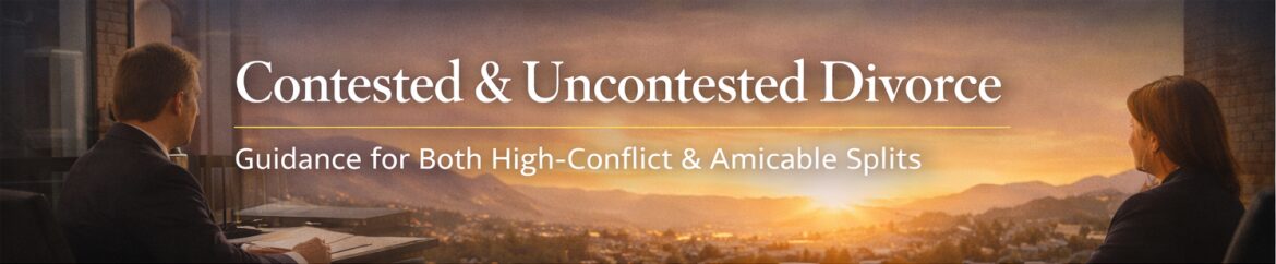 Utah Utah divorce attorney handling contested and uncontested divorce cases in Utah County uncontested divorce