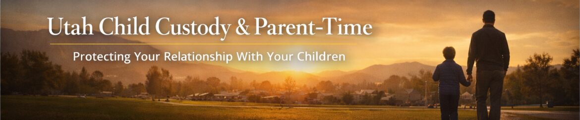 Utah child custody and parent-time attorney protecting parental rights in Utah County