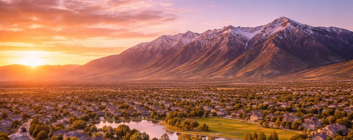 Lindon Utah residential area mountains divorce lawyer child custody attorney