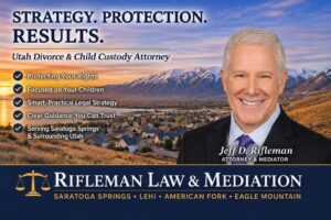 Rifleman Law & Mediation. Divorce Lawyer and Child Custody Lawyer in Saratoga Springs, Eagle Mountain, Lehi, and American Fork.