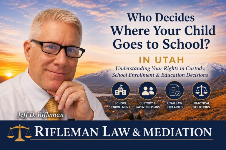 Where Child Goes to School in Divorce
