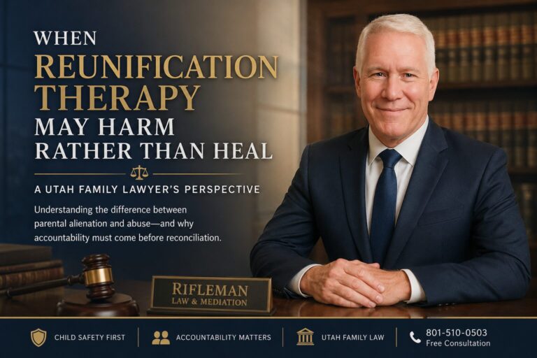 Utah child reunification and alienation