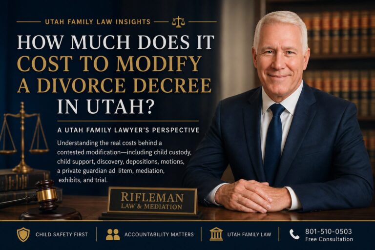How much trial costs for divorce in Lehi, Utah