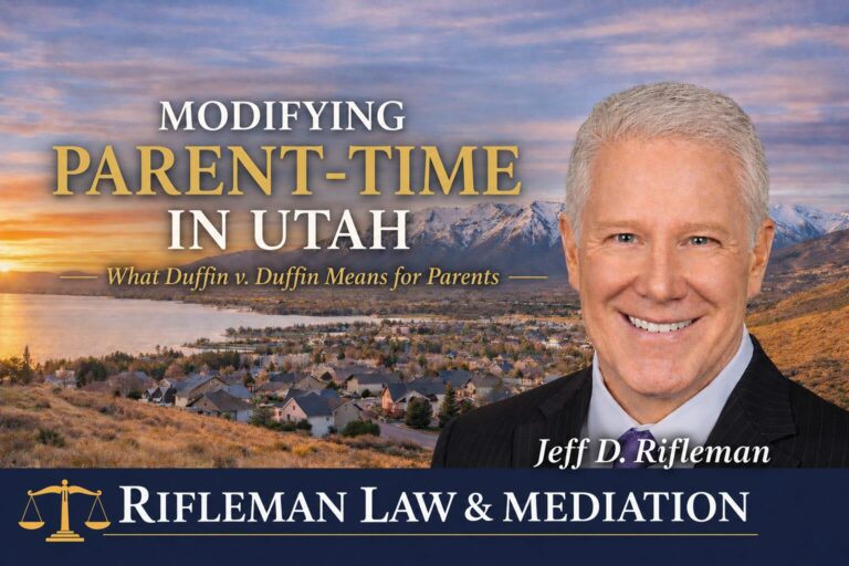 Modify parent time Utah Duffin