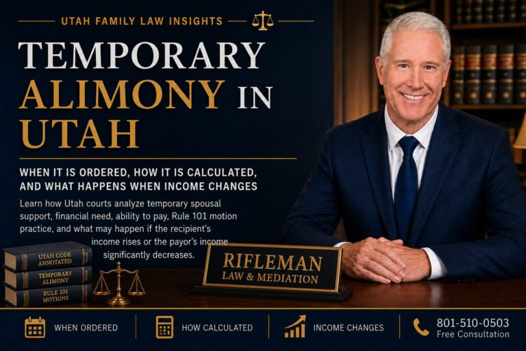 Blog utah temporary alimony