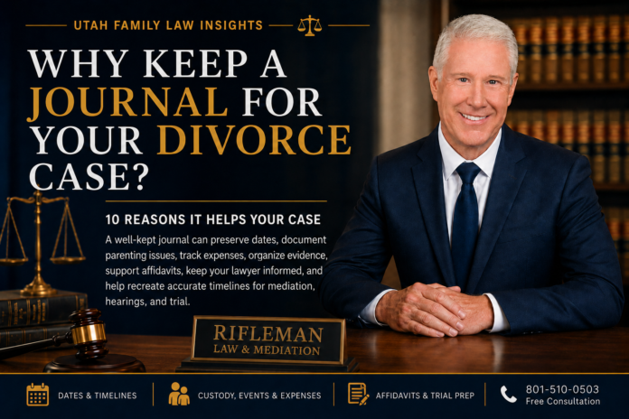 Blog why keep a divorce journal