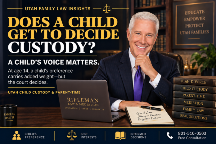 Blog child preference custody utah