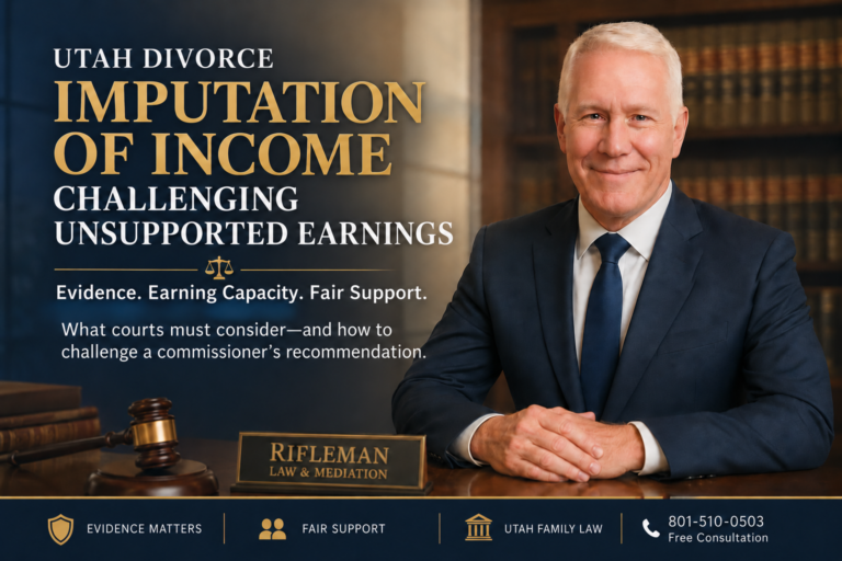 Blog utah income imputation